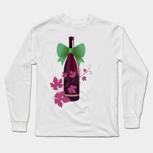 Grape Vine Wine Long Sleeve T-Shirt